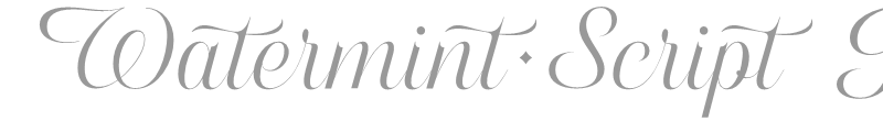 Watermint Script