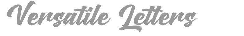 Versatile Letters