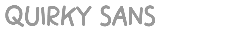Quirky Sans