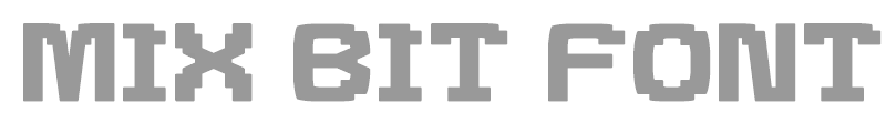 Mix Bit Font