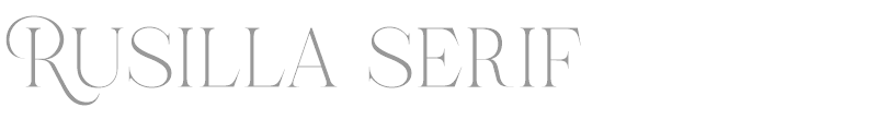 Rusilla Serif