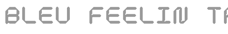 Bleu Feelin