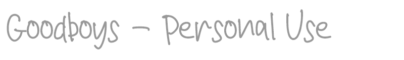 Goodboys