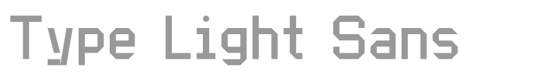Type Light Sans