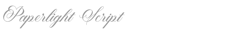 Paperlight Script