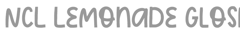 NCL Lemonade Gloshrify