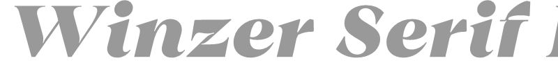 Winzer Serif