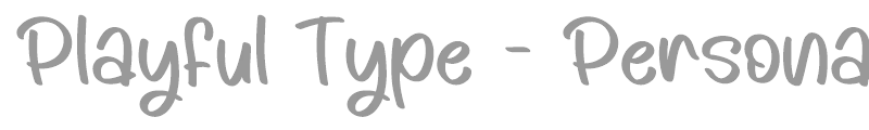 Playful Type