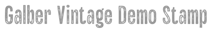 Galber Vintage - Demo