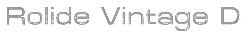 Rolide Vintage - Demo