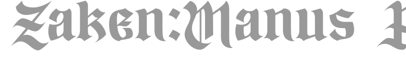Zaken Manus