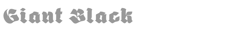 Giant Black
