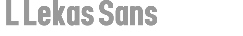 L Lekas Sans