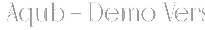 Aqub - Demo