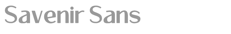 Savenir Sans