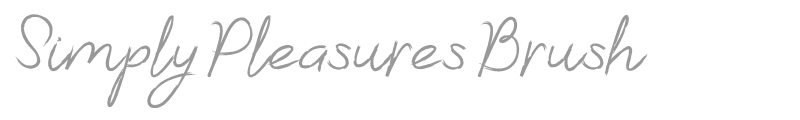 Simply Pleasures Brush