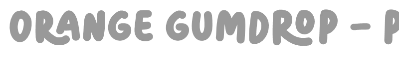 Orange Gumdrop