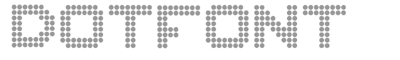 Dotfont